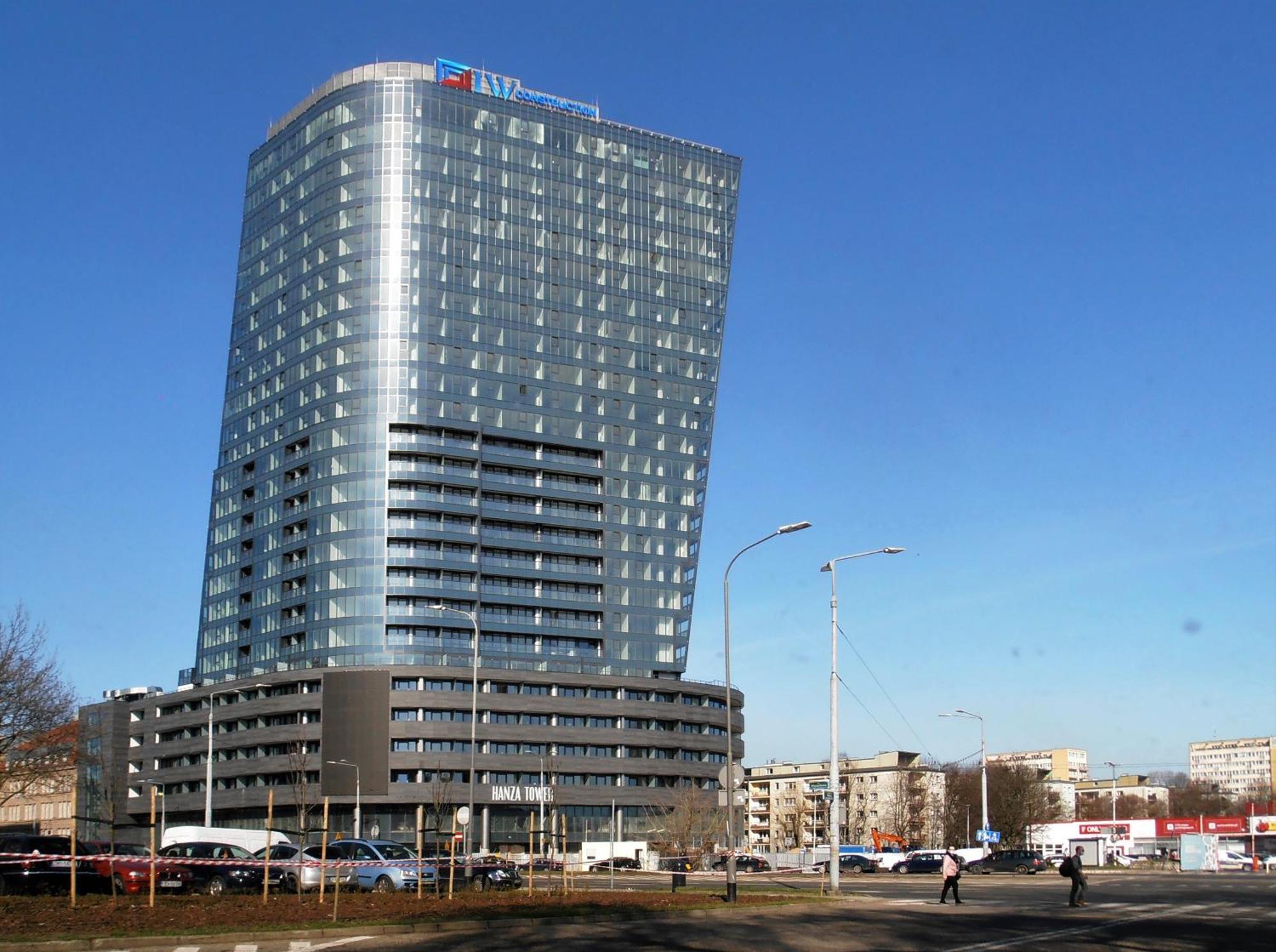 Hanza Tower Bohemia 22 Pool & Jacuzzi Stettin Exterior foto