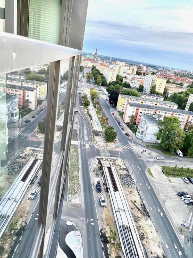 Hanza Tower Bohemia 22 Pool & Jacuzzi Stettin Exterior foto